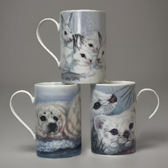 Natural Wonders Scotland Stoneware Mug 3 Tim Knepp Limited Edition Wildlife Art - Picture 2 of 7
